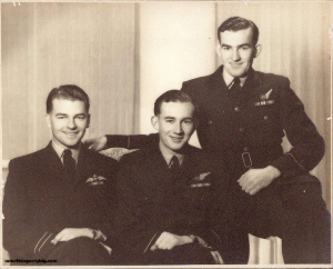 Cyril, Harry and Gerald McPherson. Photo courtesy Gerald and Fay McPherson